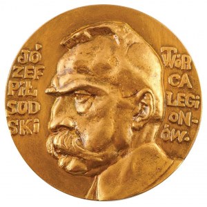 Medal: JÓZEF PIŁSUDSKI TWÓRCA LEGIONÓW