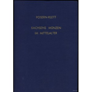 Carl Friedrich von Posern-Klett - Münzstätten und Münzen der Städte und geistlichen Stifter Sachsens im Mittelalter, Lei...