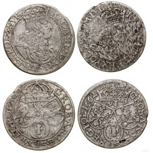Poland, set of 2 x sixpence, Krakow