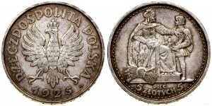 Polska, 5 złotych, 1925, Warszawa