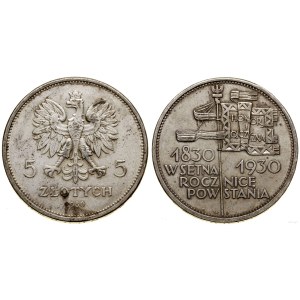 Poland, 5 zloty, 1930, Warsaw