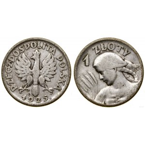 Polska, 1 złoty, 1925, Londyn
