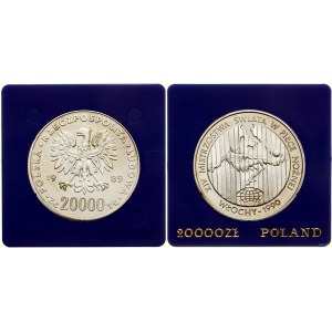 Poland, 20,000 zloty, 1989, Warsaw