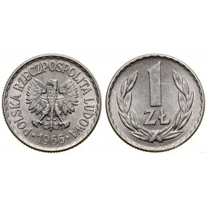 Poland, 1 zloty, 1966, Warsaw