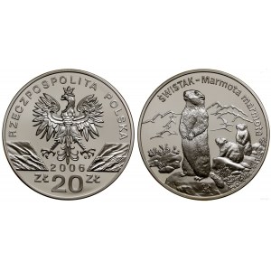 Polen, 20 Zloty, 2006, Warschau