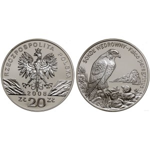 Poland, 20 zloty, 2008, Warsaw