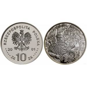 Poland, 10 zloty, 2001, Warsaw