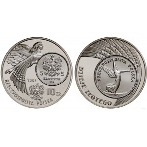 Polen, 10 Zloty, 2007, Warschau