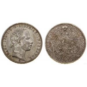 Austria, floren, 1862, Vienna