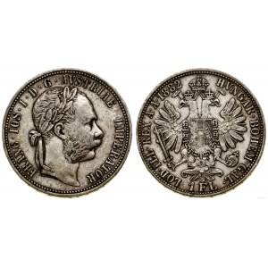 Rakousko, 1 florin, 1882, Vídeň