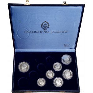 Yugoslavia, incomplete coin set from 1978, Belgrade