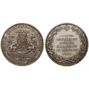 Germany, thaler, 1865, Hannover