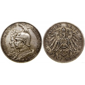 Germany, 5 marks, 1901, Berlin