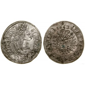 Maďarsko, 3 krajcars, 1662 KB, Kremnica