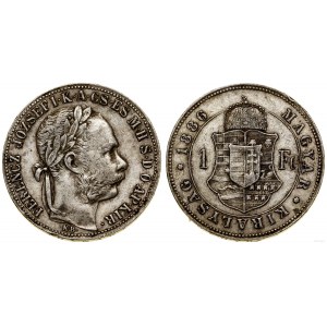 Hungary, 1 forint, 1886, Kremnica