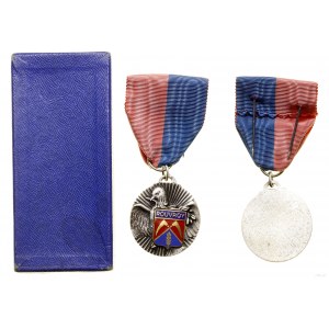 Frankreich, Medaille des Verbands der Brieftaubenzüchter von Rouvroy