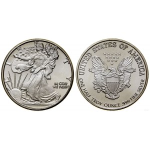 United States of America (USA), 1/2 ounce silver, no date