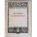 MACKIEWICZ JÓZEF, Karierowicz (Buch aus der Sammlung von M. K. Pawlikowski)