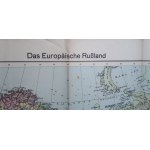 DAS EUROPÄISCHE RUSSLAND (1941), Massstab 1:4500000, V 1941.