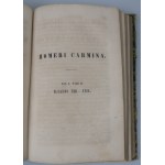 HOMER, ILIADA (LIPSK 1850) HOMERI CARMINA ad optimorum librorum fidem expressa curante Guilielmo Dindorfio