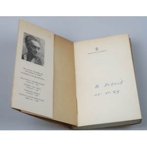 FILIPOWICZ KORNEL, Človek ako dieťa (1969, autorov rukopisný autogram)
