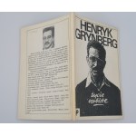 GRYNBERG HENRYK, Życie osobiste (autograf autora)