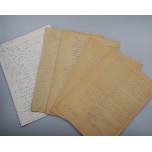 TERAKOWSKA DOROTA Listy (1982-84)