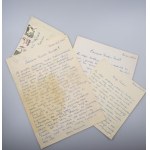 TERAKOWSKA DOROTA Letters (1982-84)