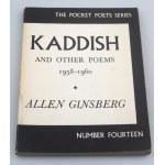 GINSBERG ALLEN Kaddish und andere Gedichte 1958-1960 (mit Widmung des Autors)