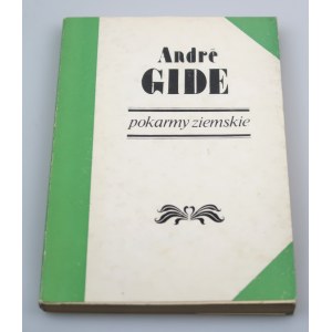 GIDE ANDRÉ Earthly foods (dedication by the Translator)