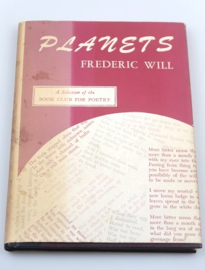 WILL FREDERIC Planets (Dedication by the Author)