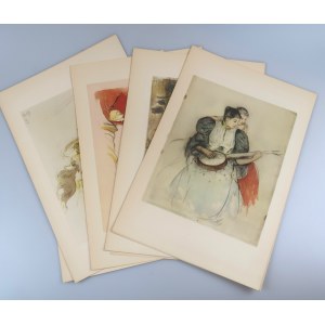 SEIZE GRAVURES EN COULEURS (ALBUM) Un moment de l'Art Francais