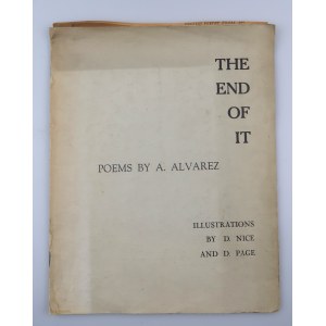 ALVAREZ (AL) ALFRED The End of it (Dedication by the Author 1961)
