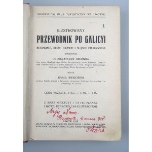 ORŁOWICZ MIECZYSŁAW Ilustrowany przewodnik po Galicyi (LWÓW 1914)