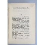TAGORE RABINDRANATH Songs of Kabir (1923)