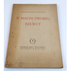 WITKIEWICZ STANISŁAW IGNACY W małym dworku i Szewcy / In a Small Manor and The Shoemakers (1948)