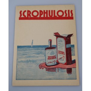 SCROPHULOSIS (SKROFULOZA) Jecerol Bukowskiego (folder reklamowy)