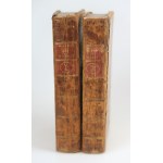 LES OEUVRES DE VIRGILE, TRADUITES EN FRANCOIS, AVEC LE LATIN A COTE, & DES NOTES.(DZIEŁA WERGILIUSZA) 2 volumes. (1787)