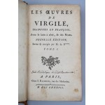 LES OEUVRES DE VIRGILE, TRADUITES EN FRANCOIS, AVEC LE LATIN A COTE, &amp; DES NOTES.(WORKS OF VIRGILE) 2 volumes. (1787)