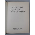 ANTOLOGIE DE LA POESIE POLONAISE (ANTOLOGIA POLSKIEJ POEZJI) PARIS 1965, oprac. Konstanty Jeleński, Zofia Herz, Andrzej Wat.