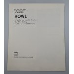 SCHAEFFER BOGUSŁAW Howl, by Allen Ginsberg (dedication and artwork by Allen Ginsberg)