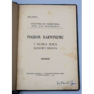 JAROSZ JERZY Pogrom darwinizmu i nowa idea budowy świata (1913)