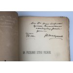 MARTYNOWSKI F. K. Na przełomie sztuki polskiej (Autogramm des Autors) 1882)