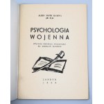 HABINA PIOTR ALBIN płk dypl. Psychologia wojenna LONDYN 1958