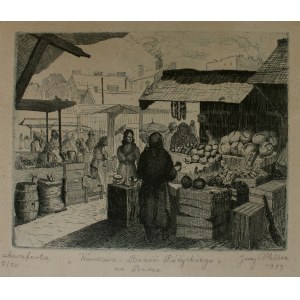 Jerzy Miller, Warsaw-Bazar Różyckiego in Praga district