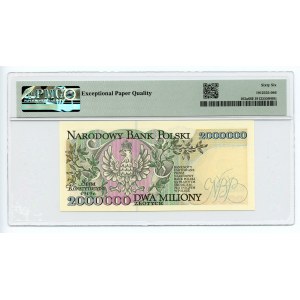 2.000.000 złotych 1993 - seria B - PMG 66 EPQ