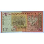 10 złotych 2008 - 90. Rocznica Odzyskania Niepodległości - PMG 68 EPQ