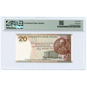 20 złotych 2011 - Maria Skłodowska Curie - numer 0003696 PMG 69 EPQ