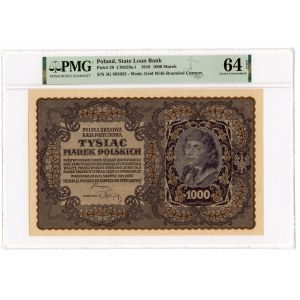 1.000 marek polskich 1919 - III Serja G - PMG 64EPQ