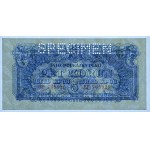 Czechosłowacja, 5 koron 1944 - SPECIMEN - PMG 65 EPQ